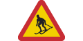 A17 Varning fr skidkare