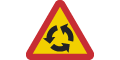 A30 Varning fr cirkulationsplats